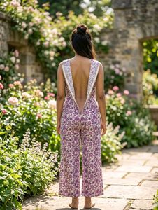 Zudio Boho Floral Print Sleeveless Jumpsuit