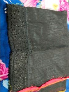 Black Blouse Material