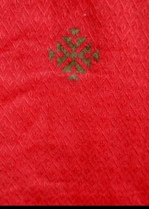 Avaasa Red And Gold Kurthi