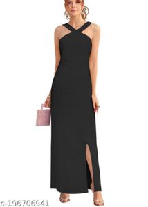 Elegant Black Maxi Dress