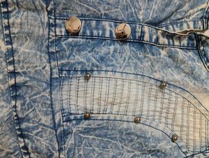 Denim Wash Kurta