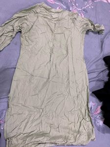 Elegant Kurta with Pink Embroidery