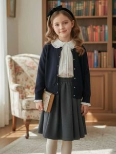 ZARA KIDS Navy Cardigan