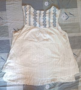 Off White Knox Rose Top