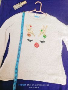 Cute Reindeer Christmas Sweater
