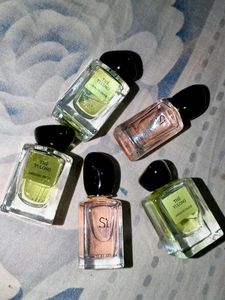 5 Giorgio Armani Perfume Miniatures Set
