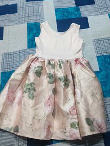 Floral Girl's Party Dress