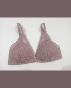 Mauve Lace Co-ord Lingerie Set