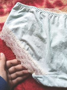 Light blue Lace Trim Panties🩵🧚
