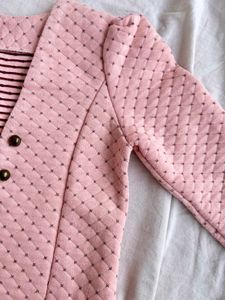 Pink Quilted Jacket/Waistcoat