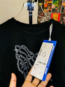BOXY FIT GRAPHIC PRINTED BAGGY WAFFLE TEE 🔥❤️‍🔥