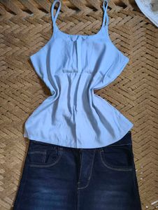 Light Blue Camisole Top
