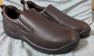 Men's Leather Slip on size 9 👟