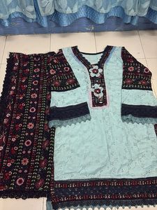 Beautiful Light Blue Kurta Set