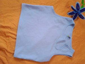Light Blue Sleeveless Camisole