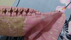 Pink  Saree with Blouse