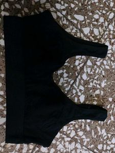 Body Care Comfy Black Sports Bra
