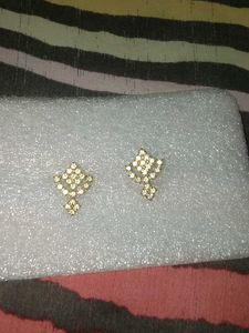 Small Sparkling Stud Earrings