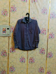 🇳🇿💫🎀Stylish Men's Printed Blue Shirt