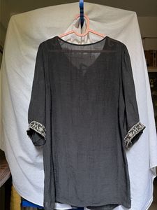 Linen short kurti/top