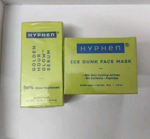 Hyphen Golden Hour Glow Serum & Face Mask