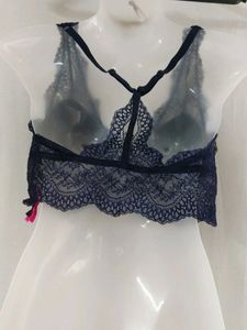 Navy Lace Bralette