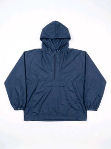 Navy Blue Anorak Jacket waterproof