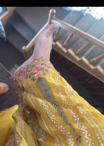 NEW MUSTARD GHARARA for weddings