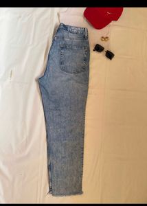 H&amp;M Straight Leg Blue Denim Jeans