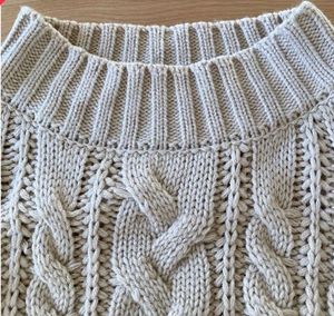Knit Drop Shoulder Sweater