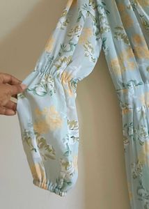 Floral Print Midi Dress
