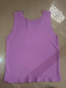 Chic Lavender Knit Tank Top