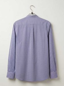 Small check shirt