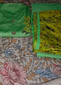 kurti pant dupatta set