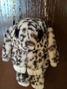 Leopard Print Bunny Bag