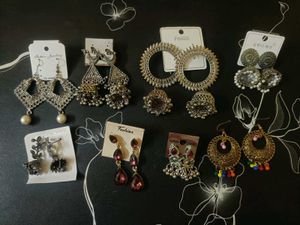 Assorted Fashion Earrings Collection