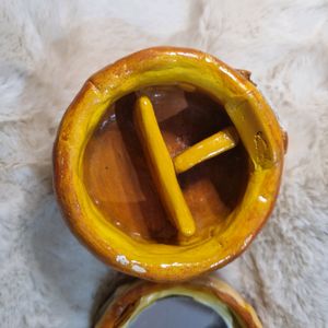 Pancake Trinket Box (with Mirror)