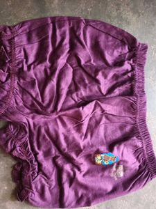 Comfy Sleep Shorts - Plum