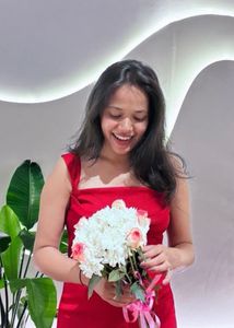 Elegant Red Ribbed Maxi Dress