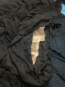 Black Sequin Lehanga Choli with dupatta