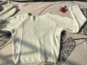 Striped Knit Pullover