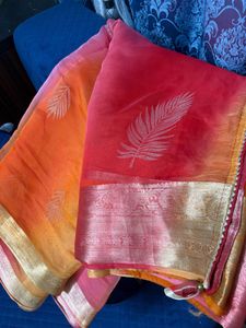 Elegant Organza Sarees