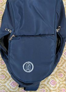 Stylish Navy Backpack with JNU logo