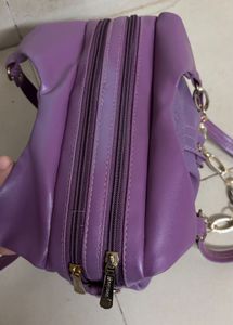 Stylish Purple Shoulder Bag