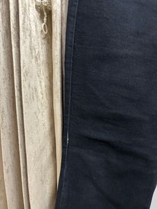 Plus Size Black Flared Denim Jeans
