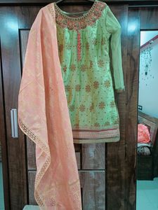 Heavy Banarasi Readymade Suit