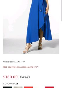 Imported Designer Waterfall Dress 👗