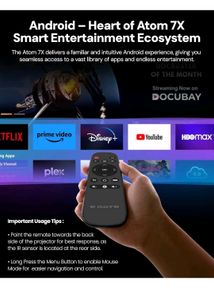 EGATE Mini Projector - Portable Entertainment