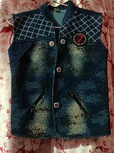 Stylish Denim Vest for Boys