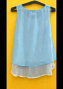 Chic Layered Sleeveless Top